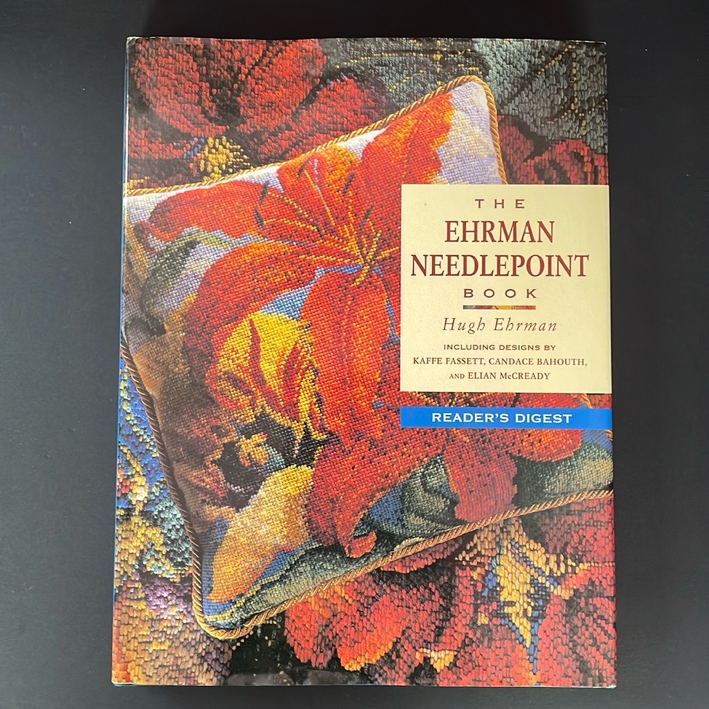 The Ehrman Needlepoint Book Hugh Ehrman Kate Fasset Readers Digest 1995